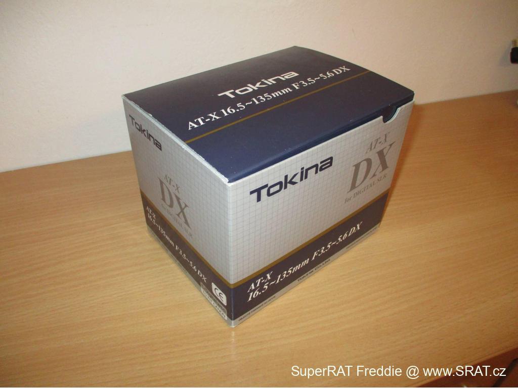 Tokina pro Canon EF-S AT-X DX 16,5-135 3,5-5,6 filtr 77mm