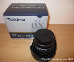 Tokina pro Canon EF-S AT-X DX 16,5-135 3,5-5,6 filtr 77mm