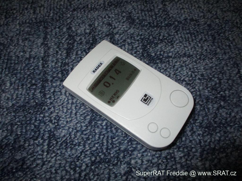 Detektor radiace (X, gama, beta), 2x AAA tužkovka