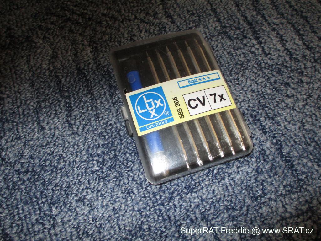 Sada jemných šroubováku LUX