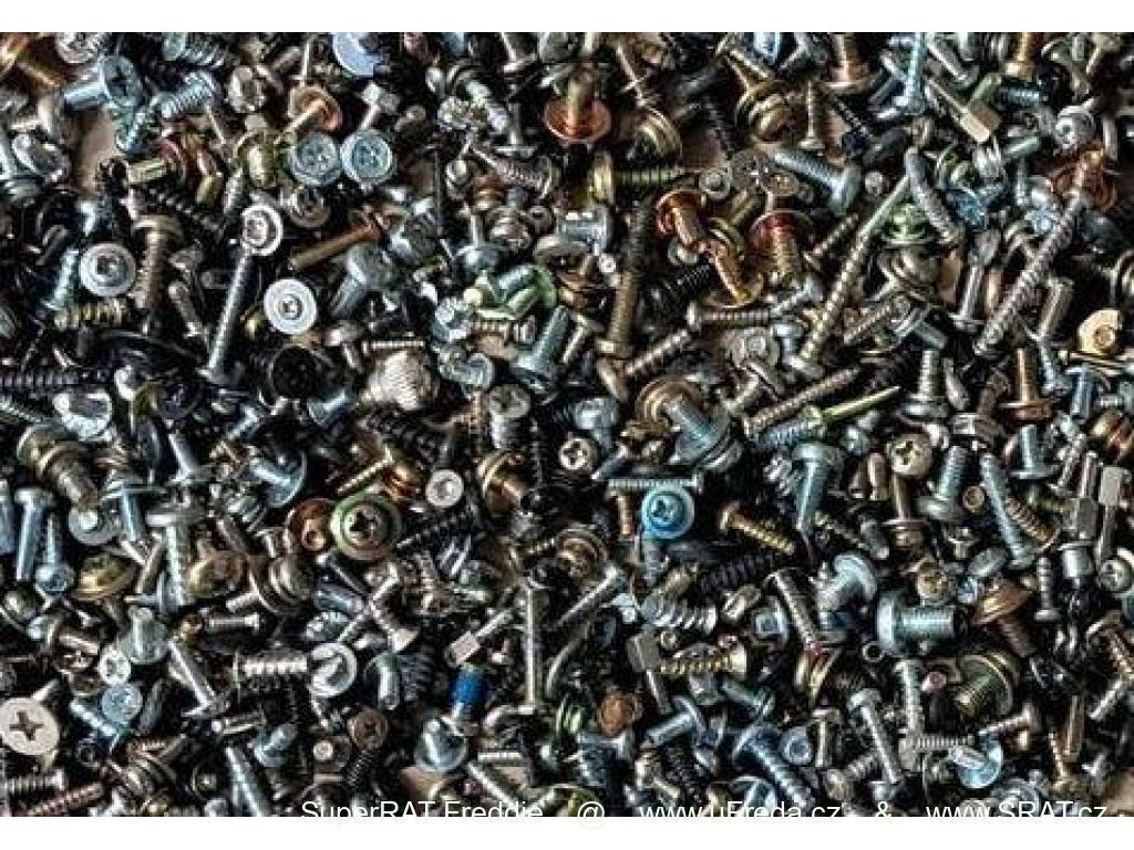 Směs šroubků
