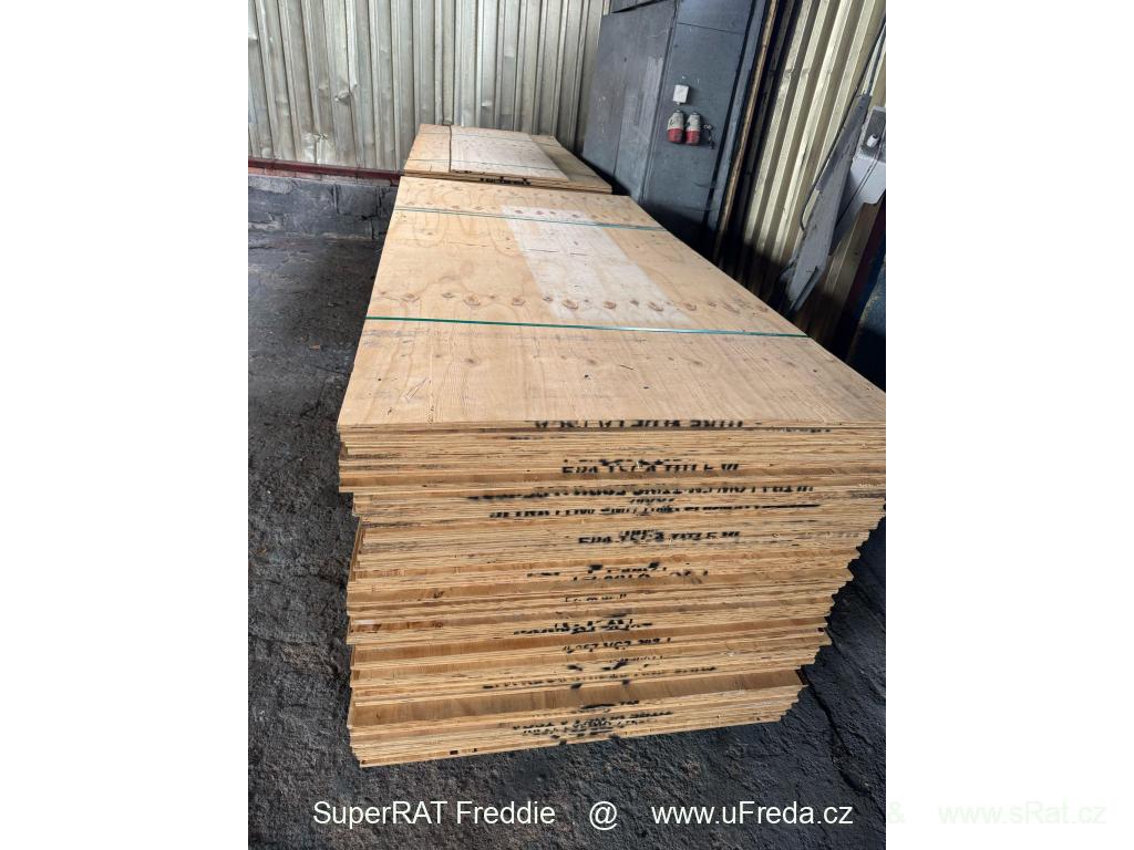 Překližka stavební 15mm 122x244cm