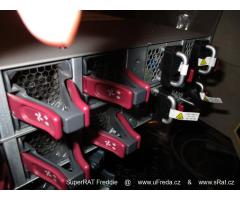 Cisco switche 10Gb/1Gb/100Mb, celá infrastruktura cca 500 portů