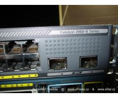 Cisco switche 10Gb/1Gb/100Mb, celá infrastruktura cca 500 portů