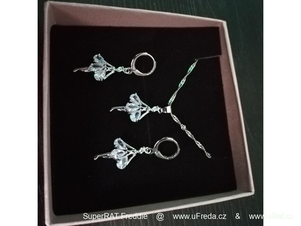 Sada stříbrná tanečnice