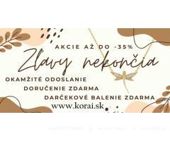 Šperky zo 14 karátového zlata Korai