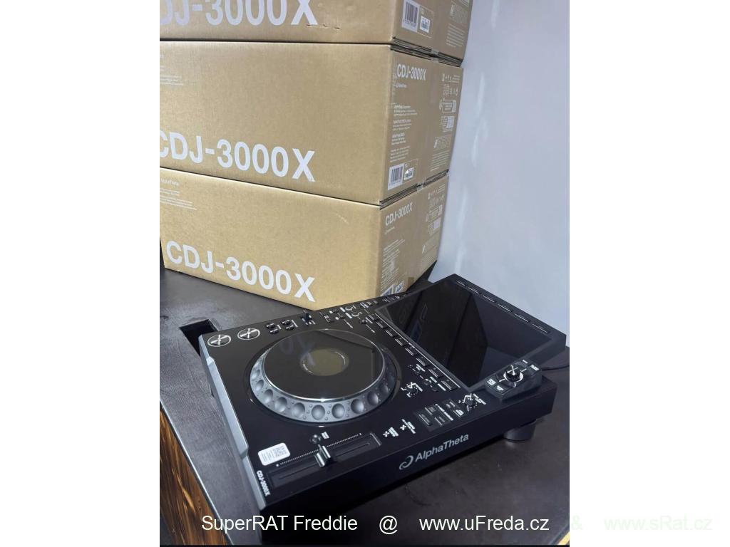 AlphaTheta CDJ-3000X, AlphaTheta Euphonia, Pioneer CDJ-3000, Pioneer DJ DJM-A9, Pioneer DJ DJM-V10