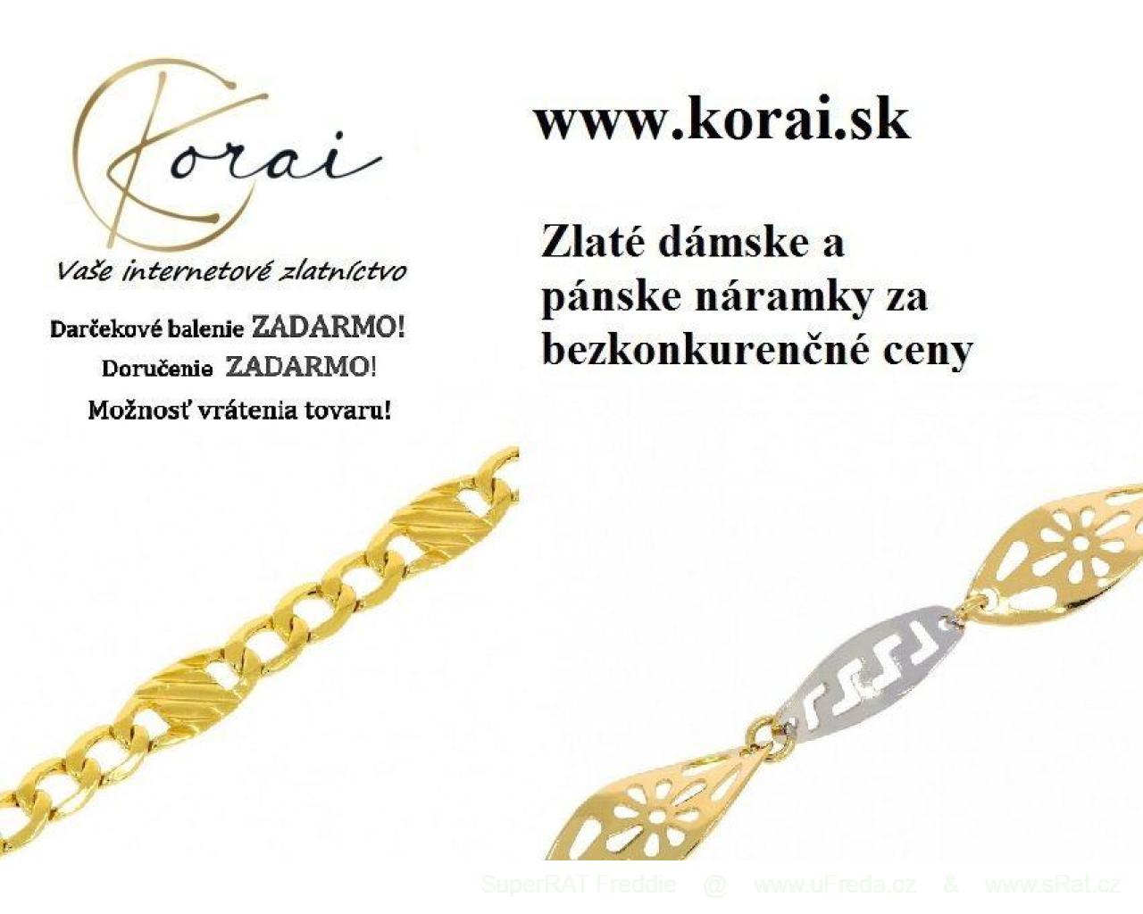 Zlaté náramky Korai