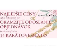 Zlaté náušnice Korai