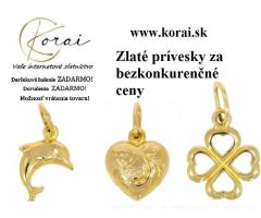 Zlaté prívesky Korai