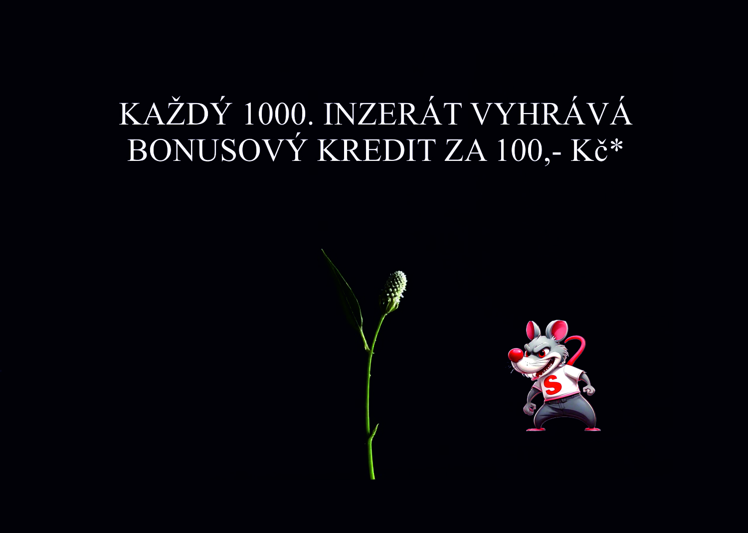 Vyhrajte kredit za 100,- Kč